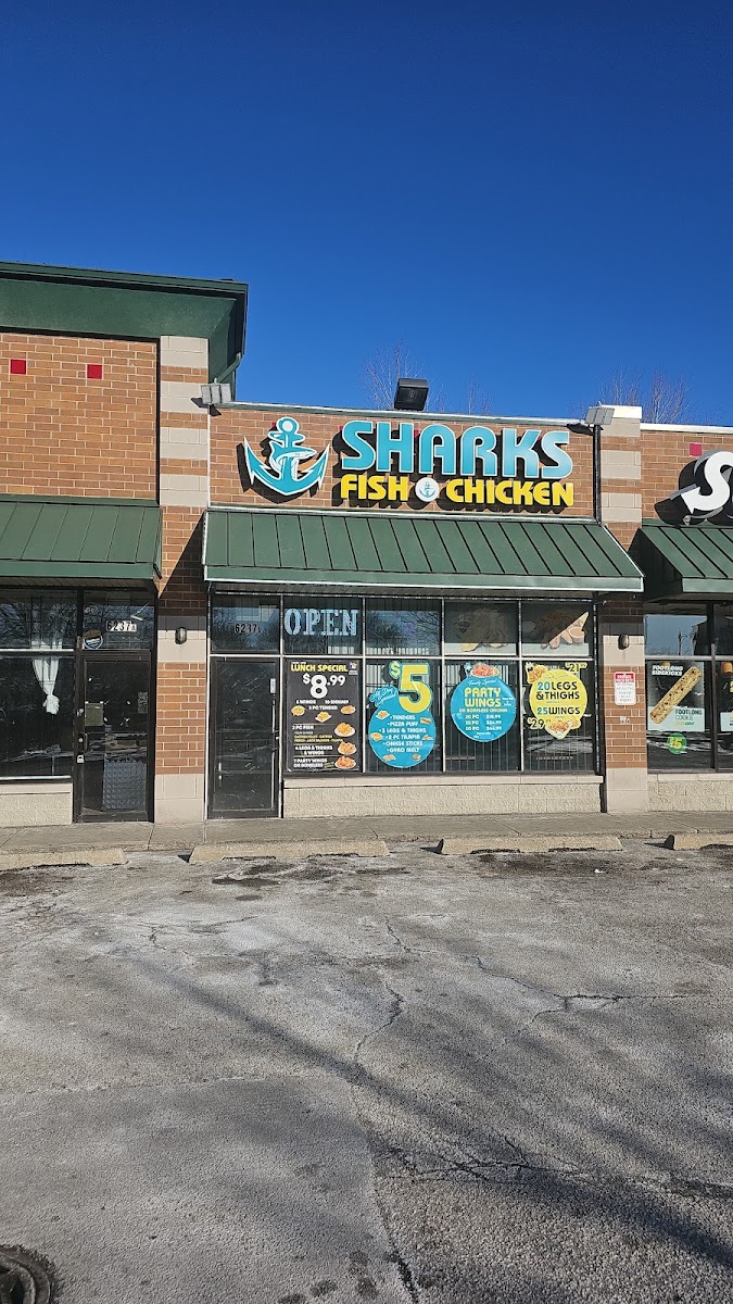 Sharks Fish And Chicken